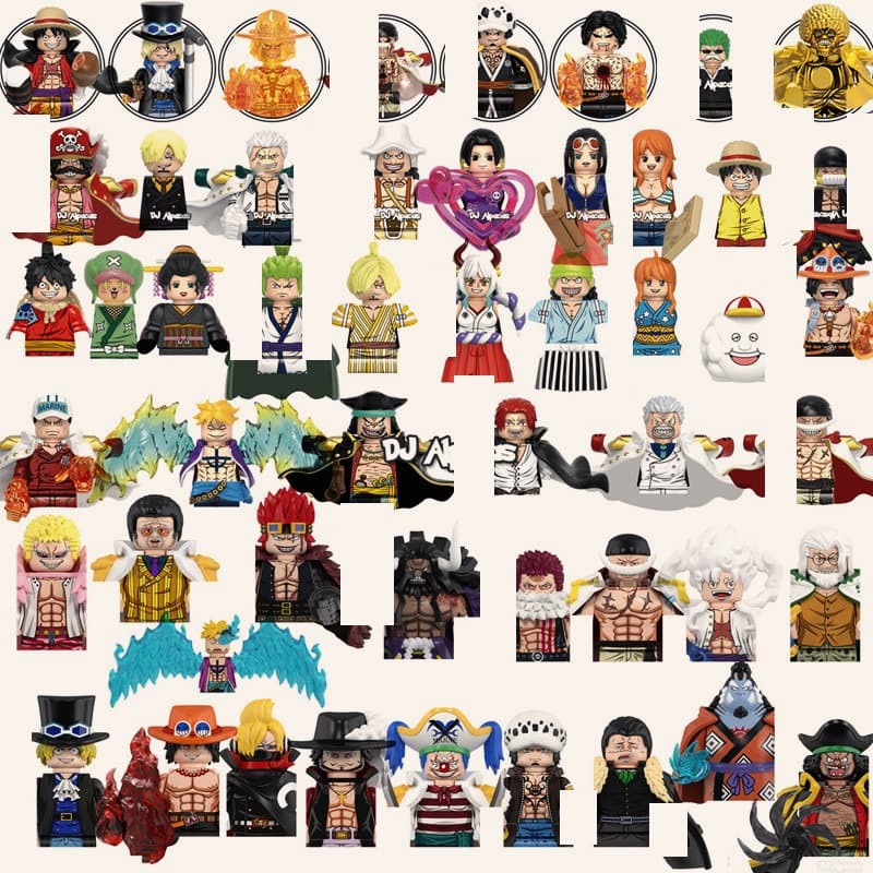 Blocos De Construção Figuras Brinquedo colecao de personagens XH2030 XH2033 XH2038 XH2040