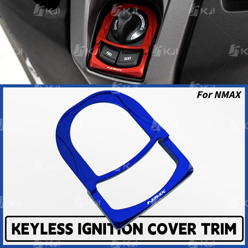 Para Yamaha NMAX 160/155/125/TURBO/NEO Fechadura Da Porta Elétrica Capa Chave De Ignição Guarnição Acessórios