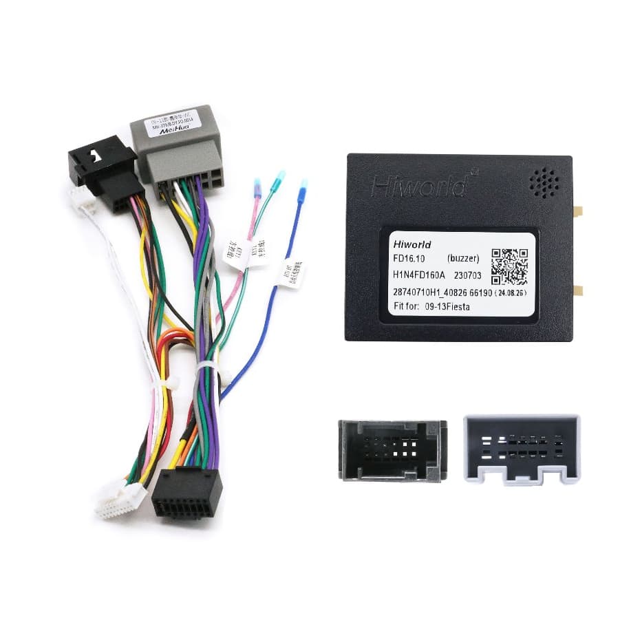 Para Ford Fiesta 1.6 Aeroback 2010 Cabo De Alimentação De Rádio Estéreo Do Carro Canbus Caixa Decodificador