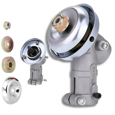 Ponteira Roçadeira Gasolina 9 Estrias com Eixo 26 Mm