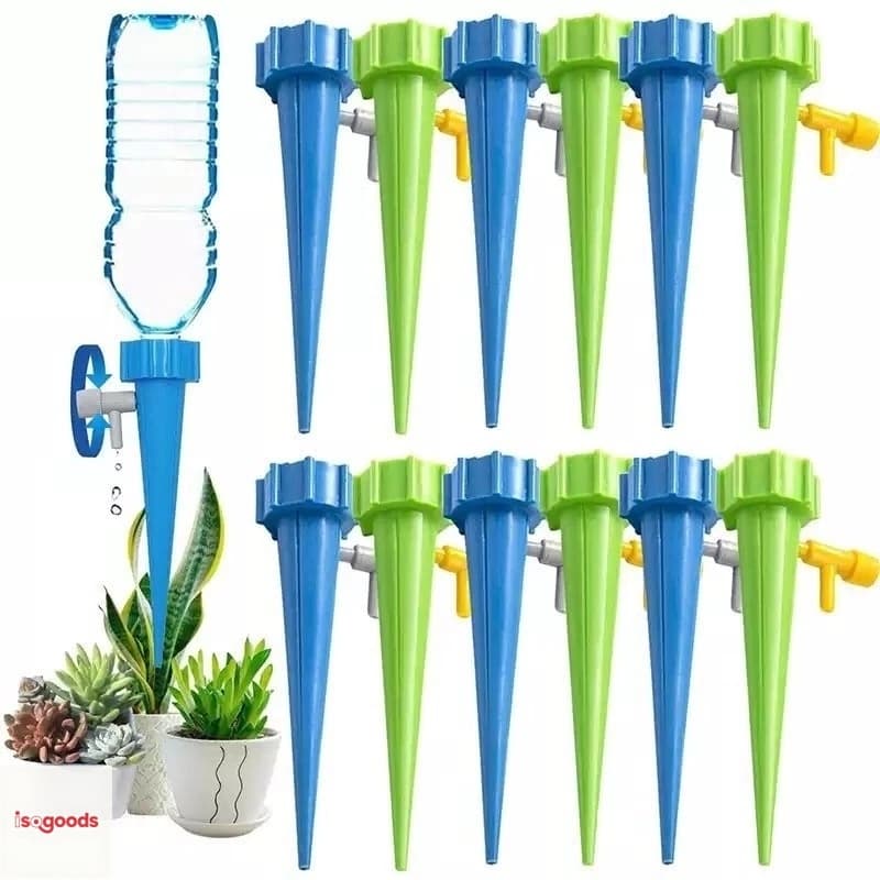 Kit 36/24/12 Gotejador Irrigador Acoplável Em Garrafa Pet Jardim Dosador Vaso Planta Em Garrafa good