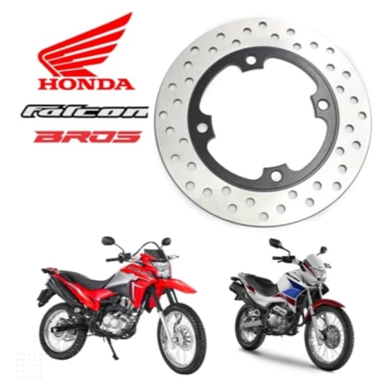 Disco Freio Traseiro Nx 400 Falcon/ Bros 160/ Xre 190/ Cb 600 S/ABS