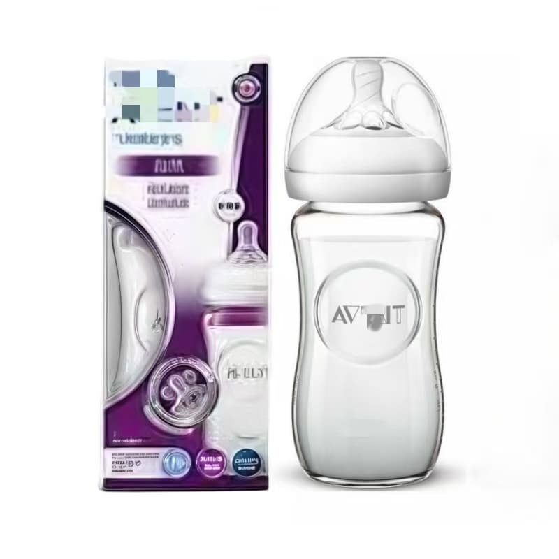 Mamadeira De Vidro Com Resposta Natural De 8 Onças/240 Ml