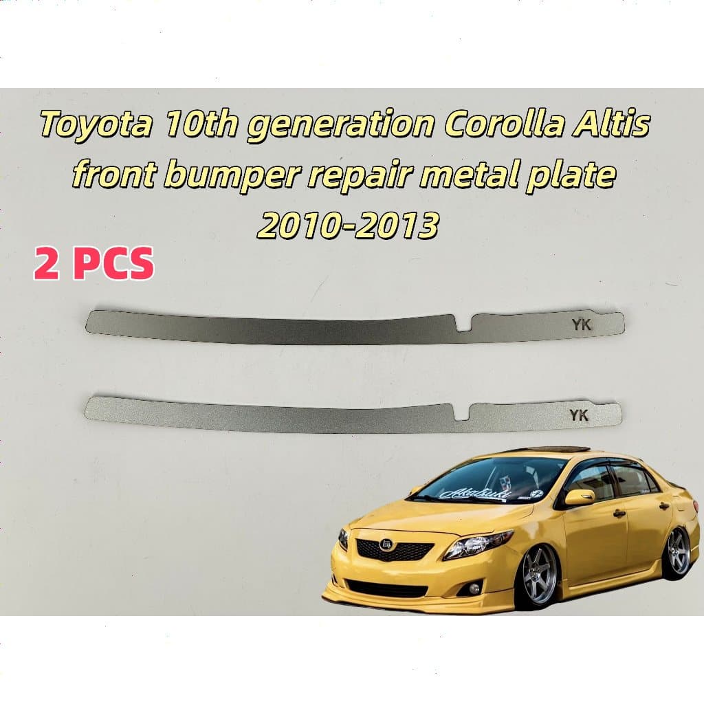 Adequado para placa de Metal para reparo de para-choque dianteiro Toyota Décima Geração Corolla 2010-2013