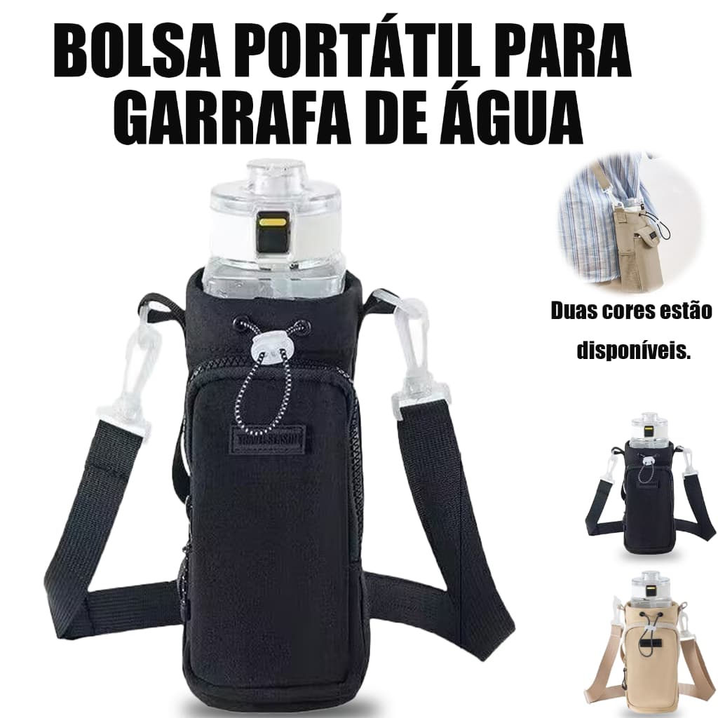 Suporte para Garrafa de Água Bolsa para Celular Manga para Garrafa de Água para Caminhada e Trekking