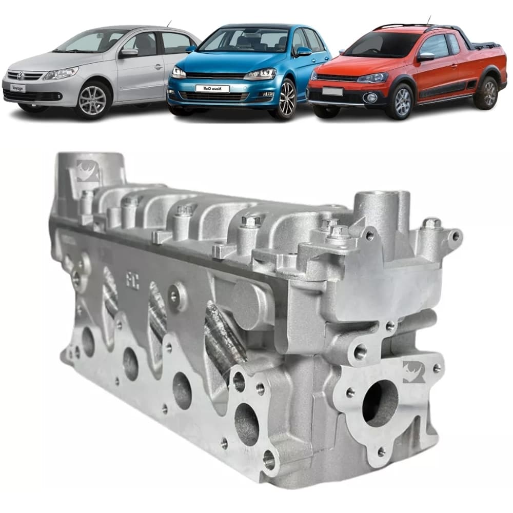 Cabeçote Novo VW EA111 Power 1.0 8V Gol G4 G5 G6 Fox Voyage,Para Volkswagen