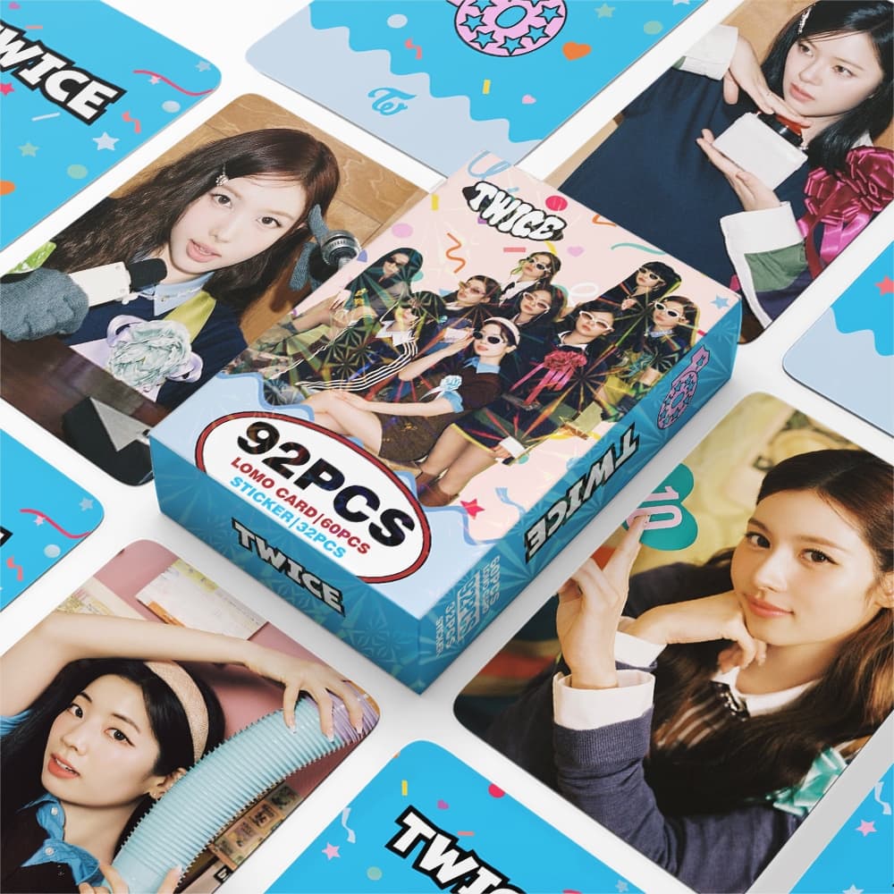 KPOP 92 Unidades/Caixa Duas Vezes Photocard Isto É Para # TWICE5 STRATEGY DIVE 13o Mini Com Você-O Álbum LOMO Cartões Po