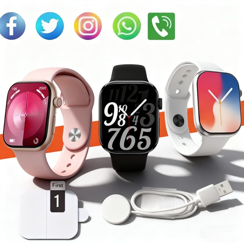 Smartwatch X10 Pro Max Lançamento 2025 38mm Tela 1.69 " Relógio Feminino , Inteligente De Presente Masculino De 45mm