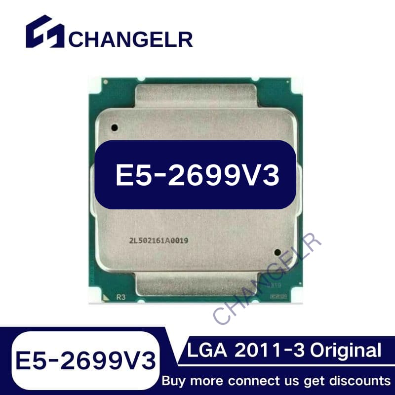 Processador Xeon E5-2699v3 SR1XD 2.3 Ghz 18C/36T 45MB 145W LGA2011-3