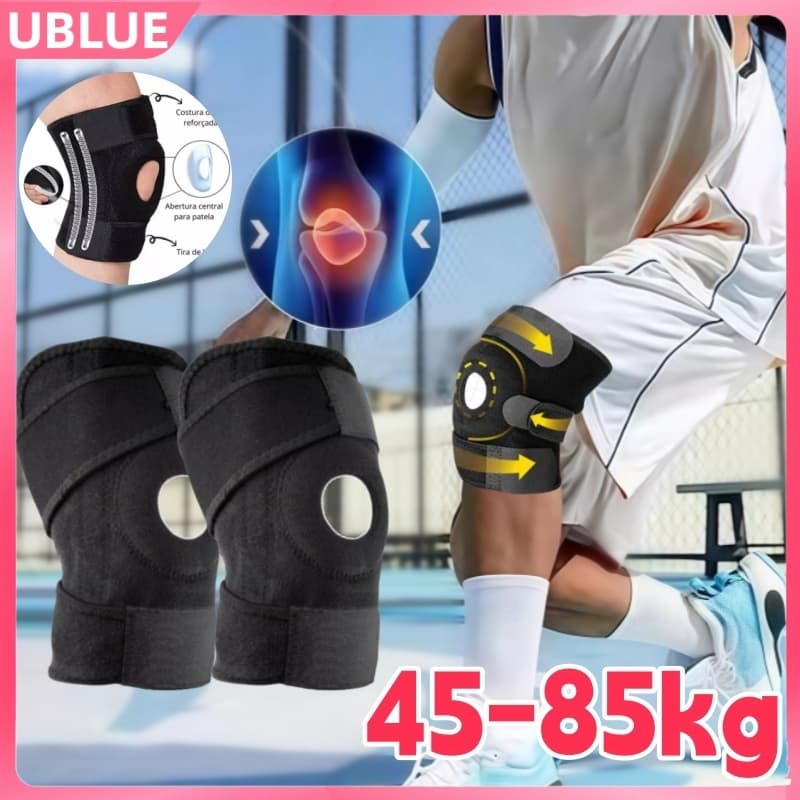 Kit 2/1 Joelheira Compressão Ortopedica Articulada Apoio Reforçado Ajustável Tamanho Grande