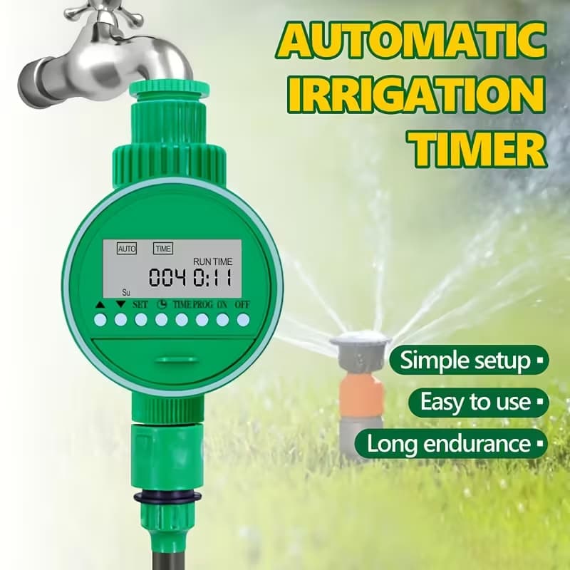 Temporizador De Irrigação De Jardim Automático Controlador De Válvula De Inteligência 3/4