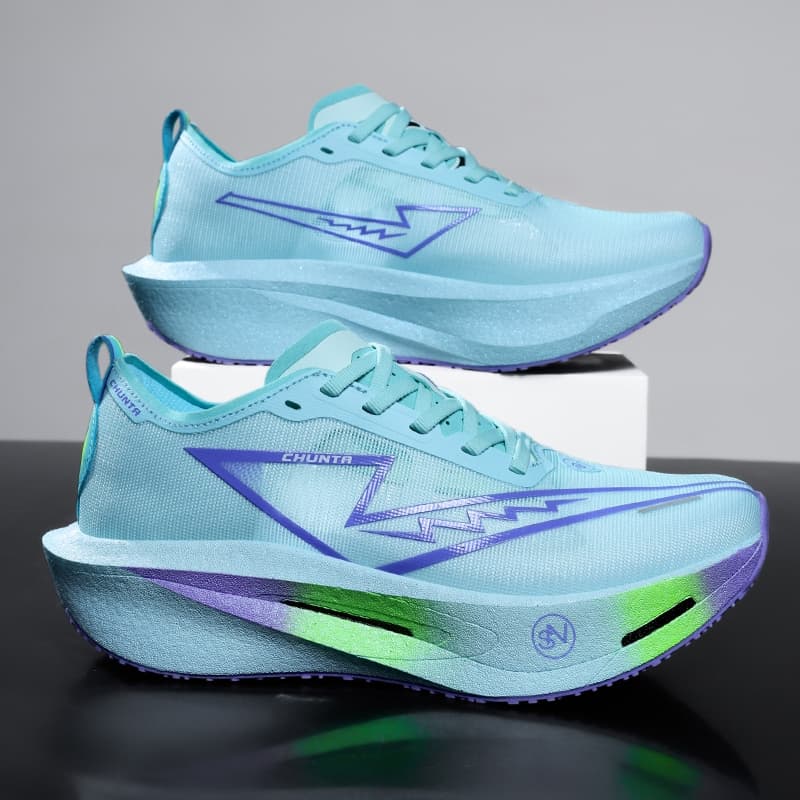 Tênis De Corrida Com Absorção De Choque De Placa De Carbono