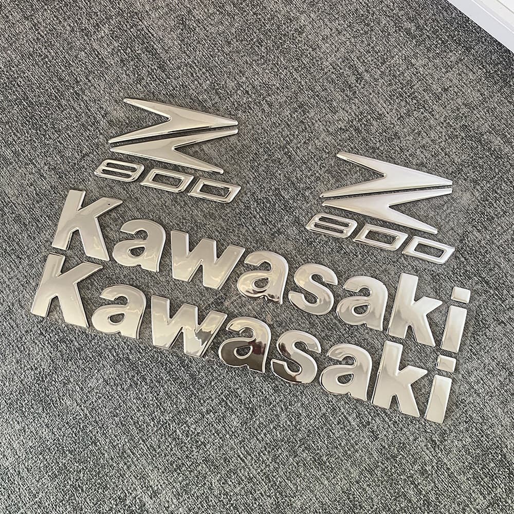 Para Kawasaki Z1000 Logotipo 3D Do Tanque De Combustível Adesivo Lateral À Prova Dwaterproof Água Carta Carro