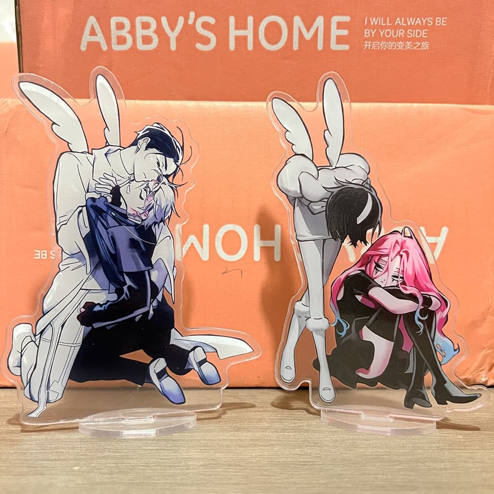 Anime Alienígena Palco Acrílico Ação Fingure Suporte Mesa Decoração Do Quarto Exibição Ornamento Presentes Cosplay Adere