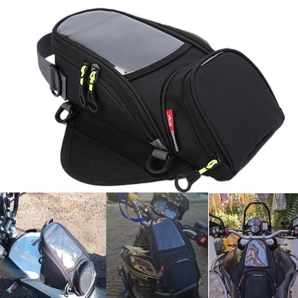 Novas Bolsas Magnéticas Fortes Para Motocicleta Navegação Tanque De Óleo Alças Fixas Bolsa De Ombro Com Logotipo givi