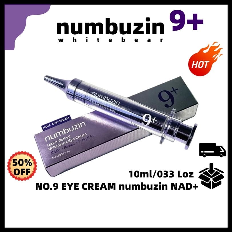 4.4 [Numbuzin] O 9o Novo Produto-Creme Para Os Olhos Com retinol NMN , 10 ml | Aperte Rugas , Reduz Olheiras Ilumina , H