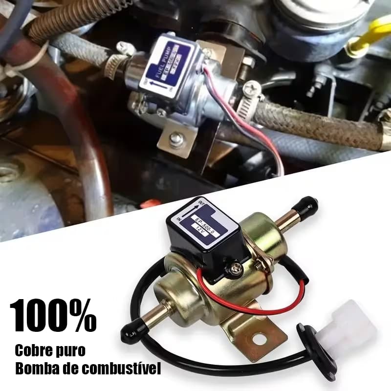 Bomba Combustível Gasolina Diesel Álcool Baixa Pressão 12voltz