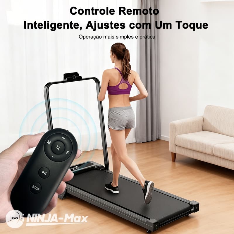 NINJA-MAX Esteira Elétrica Motorizada , Portátil Para Fitness Doméstico , Até 120 kg