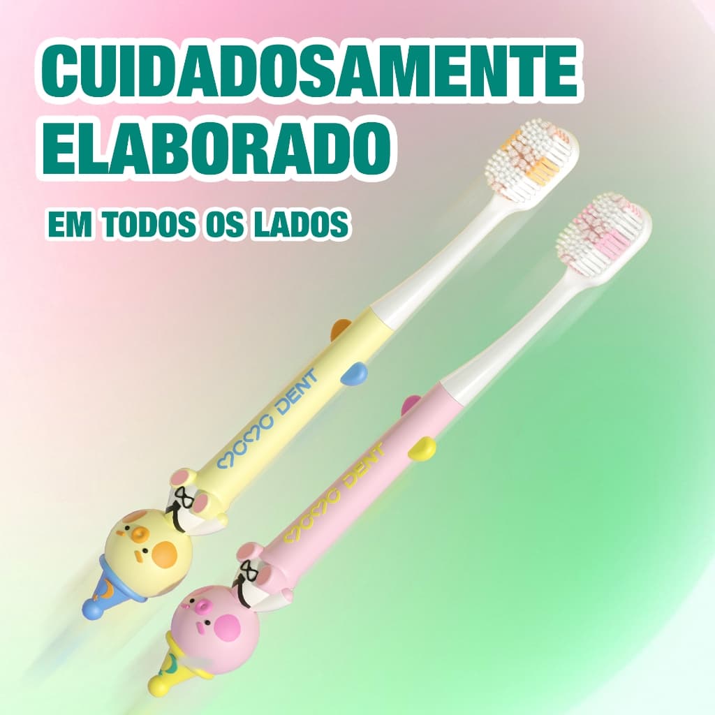 MOMOTENT  Escova dentes  anime, 2 pacotes, com acessórios - adequado para 12 anos ou mais