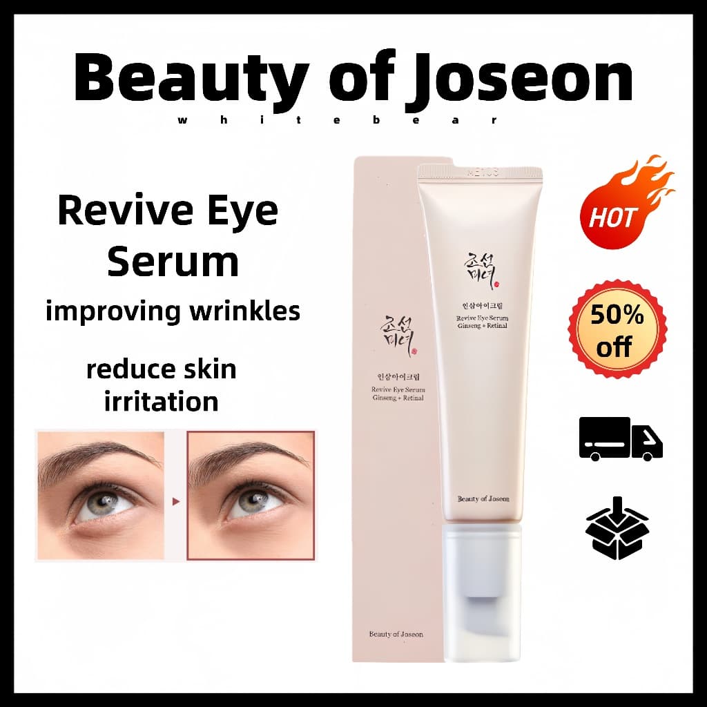 4.4 [Beleza De Joseon] Sérum Revive Para Olhos 30ml | Ginseng + Retinal Melhorando Rugas Nutritivo Hidratação