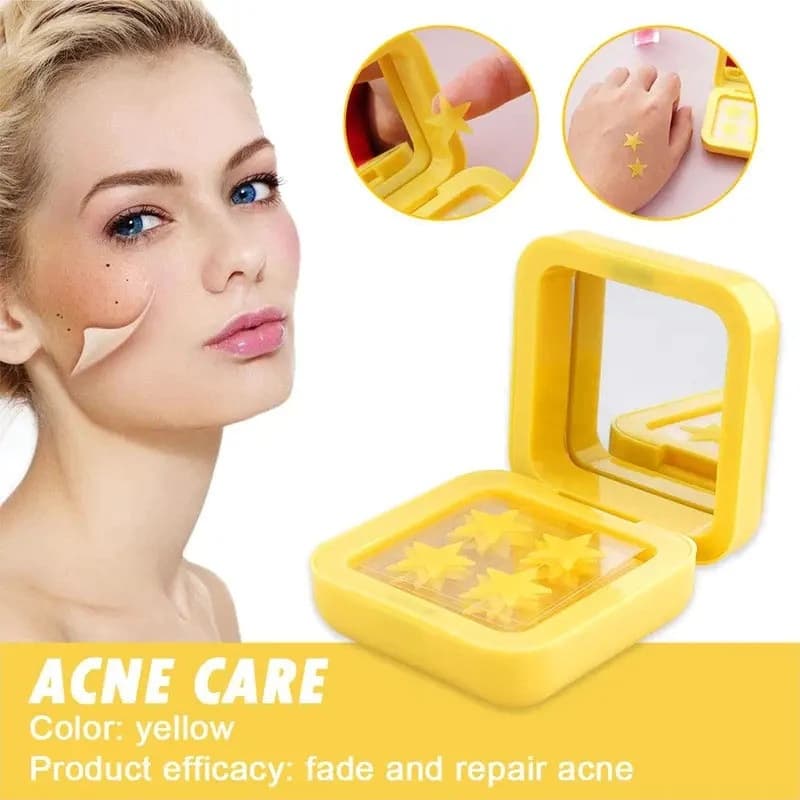 40Pcs de adesivos coloridos para remoção de espinhas e acne, adesivos para cuidados com a pele
