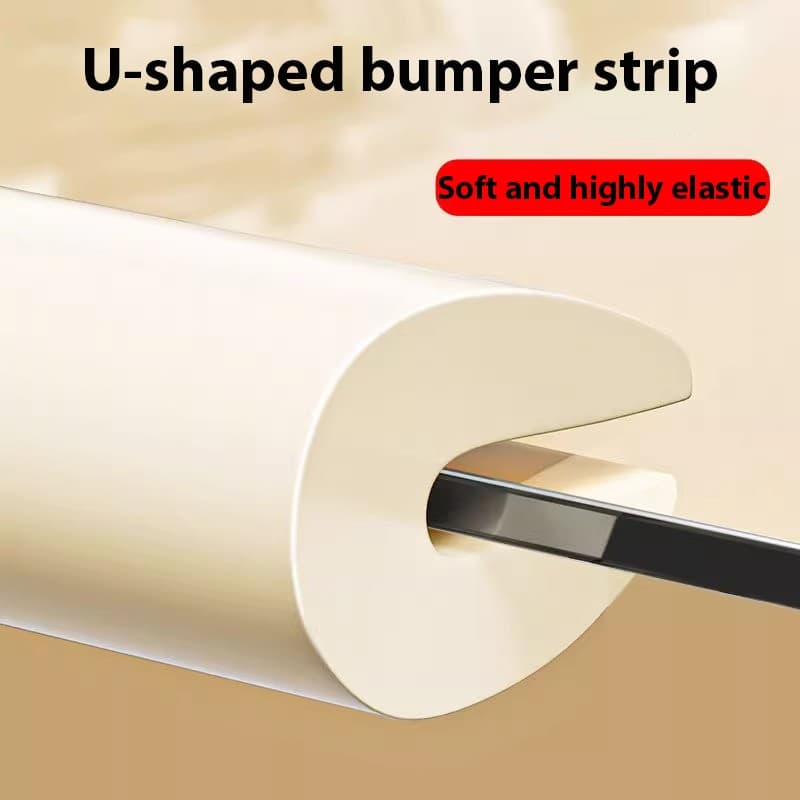 Protetor De Borda Em Forma De U , De Espuma Macia , Seguro Para Crianças , Resistente A Impactos Mesa De Centro , Jantar