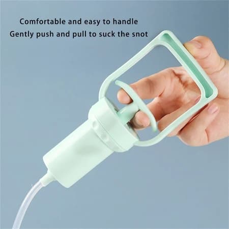 Aspirador nasal poderoso portátil - adequado para bebês e adultos Aspirador nasal potente portátil - adequado para bebês