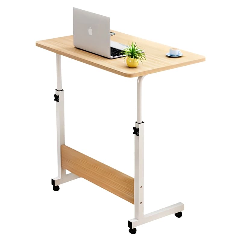 Mesa Multiuso com Rodinhas Altura Ajustável - para Notebook, Tablet no Sofá e Cama