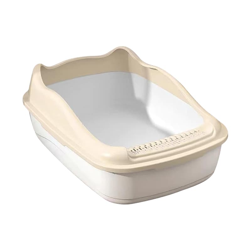 MIW Caixa de Areia Alta Antiodor Gigante - Kit Completo com Tampa e Pá para Gatos