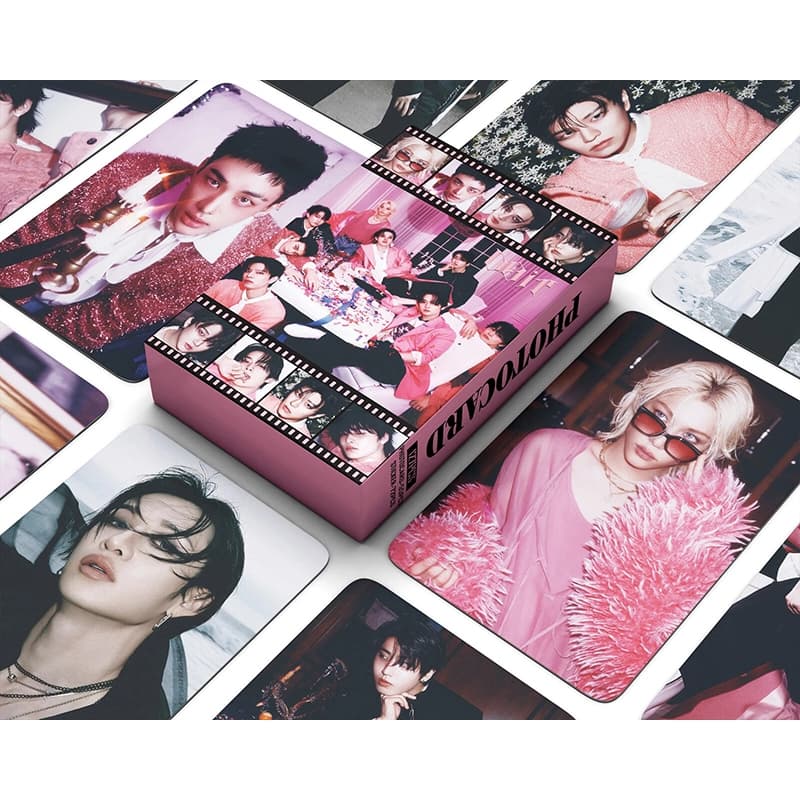 127 Pçs/Caixa Stray Kids Photocard DO IT KARMA Álbum HAN Seungmin Lee Saber Adesivo LOMO Cartão KPOP Coleção