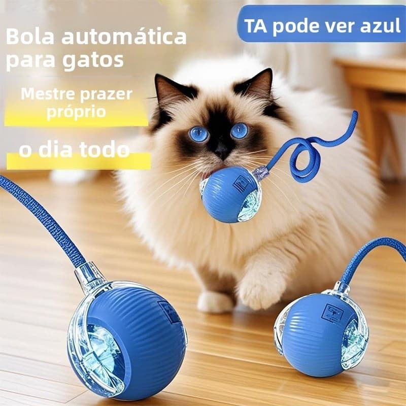 Oferta especial Bola De Brinquedo Elétrico, Interativa Para Gatos Com Sensor de Movimento Treinamento de gatos auto-move