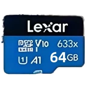 Lexar 633x Cartão Micro SD 32GB 64GB 128GB De Memória 512GB 256GB Até 100mb/s Leia A2/A1 microSDHC/microSDXC TF Para Tel