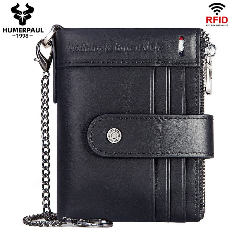 Crazy Horse Couro Homens Bolsas De Embreagem Grande Capacidade Para Bolso De Celular Masculino Passaporte Multifuncional