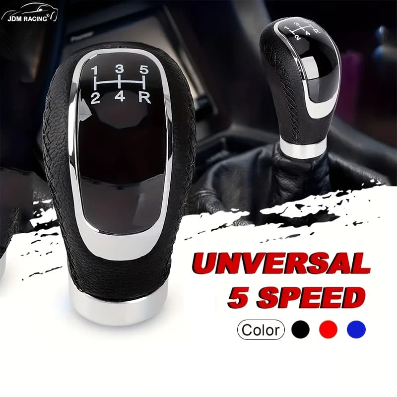 Manopla De Mudança De Marcha Universal De 5 Velocidades , Alavanca De Câmbio Modificada , Acessórios Automotivos De Cour