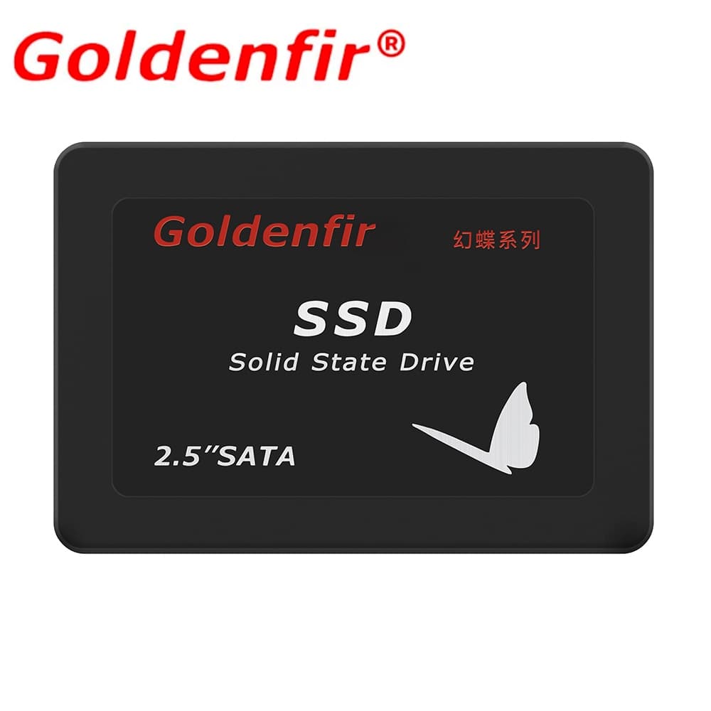 Goldenfir SSD 128G/240G/256G/480G/Leitura E Escrita Rápida Do Disco Rígido Interno SATA De Polegadas