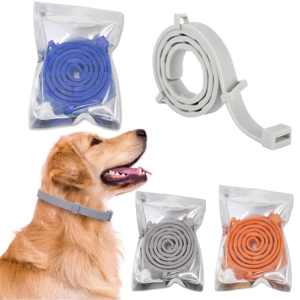 Coleira Para Prevenção De Pulgas E Carrapatos-Ajustável À Prova D'água , Cães Gatos , Recomendado Por Veterinários