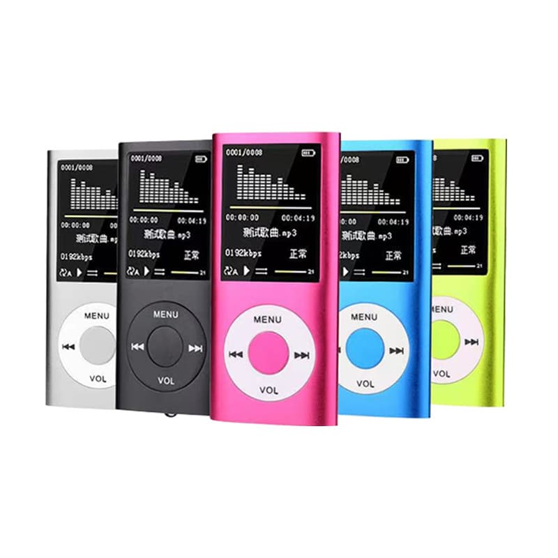 Mini  Música MP3 USB Hifi LCD IPod Style Portable 1.8" LCD MP3 MP4 Music Video Media Player FM Radio