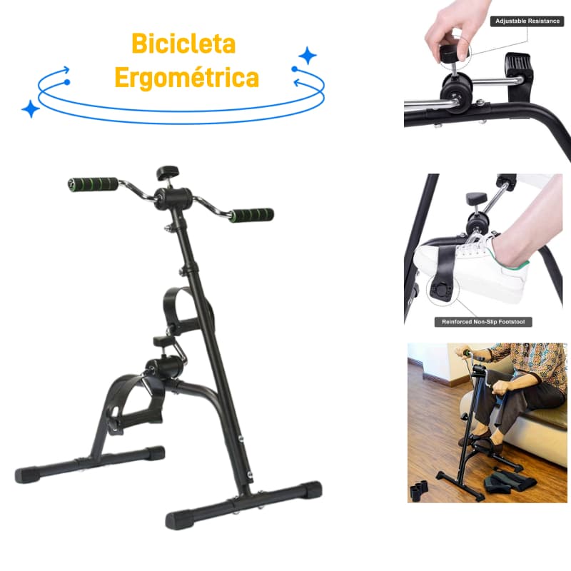 Mini Ciclo Bicicleta Bike Fisioterapia Idosos Braços Pernas Braços Fisioterapia