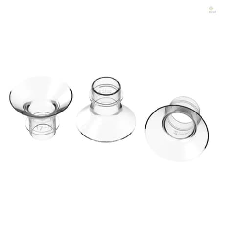 Inserções De Flange De 3 Peças Para Bomba De Leite Materno , Conversor Prático De Substituição De Tira De 17 Mm