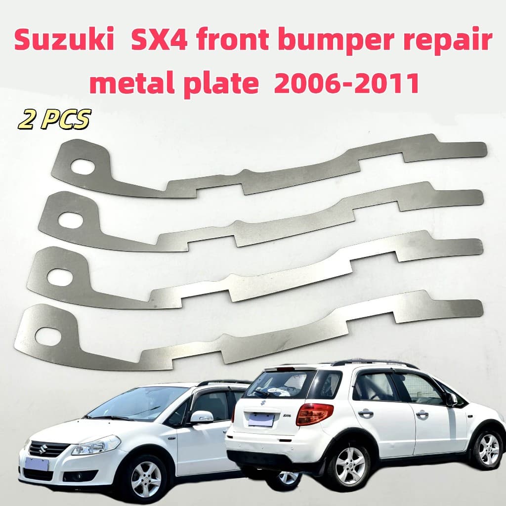 Adequado para Suzuki SX4 Placa de metal para reparo de para-choque dianteiro 2008-2012 Fivela quebrada Gap aberto