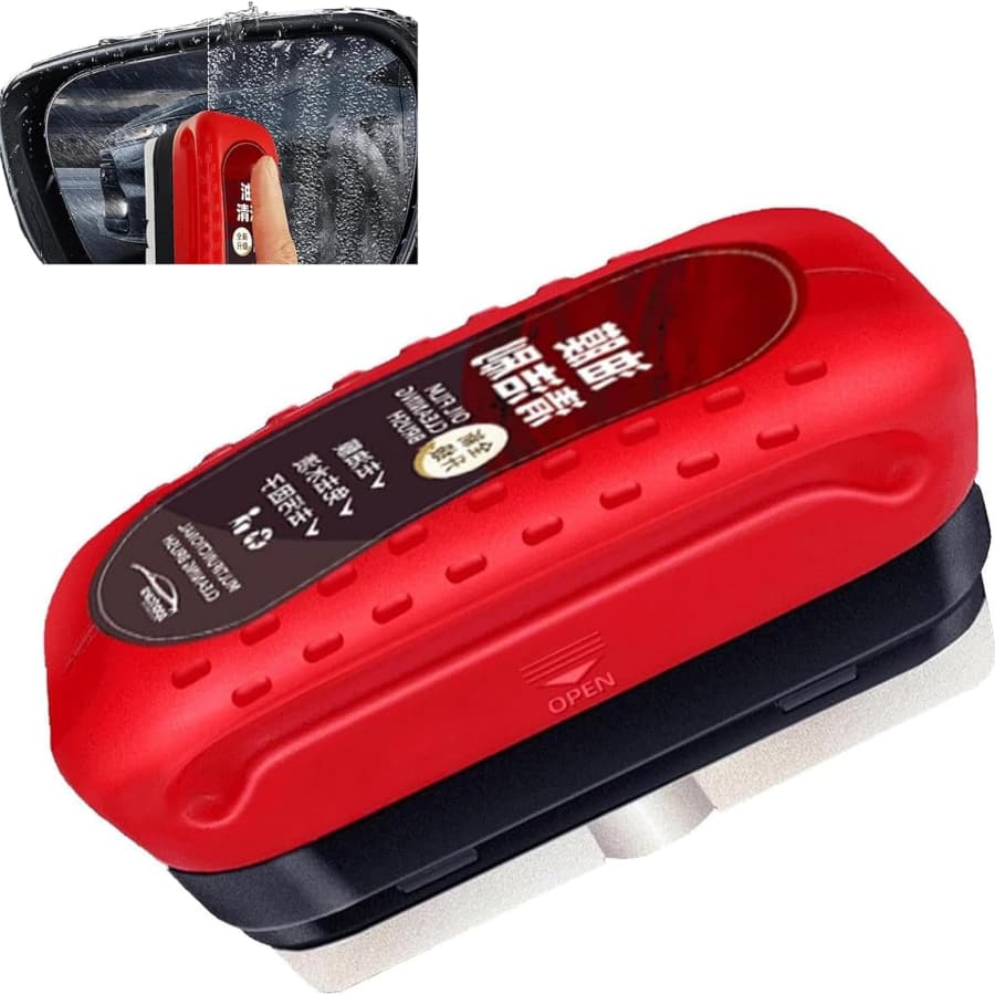 Escova de limpeza de filme de óleo de vidro de carro120ml,Para limpeza do para-brisa,vidros internos e remoção demanchas