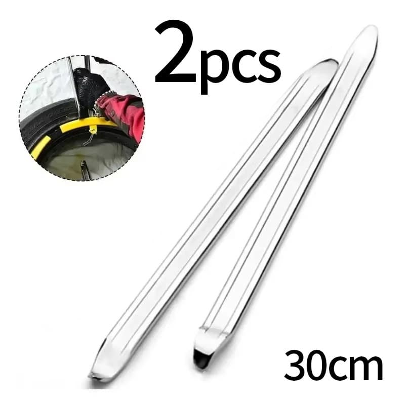 Kit 2 Espátulas Borracheiro Chata 30cm Para Desmontar Pneus