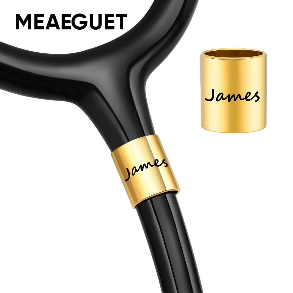 Etiqueta De Estetoscópio Com Nome Gravado Meaeguet , Acessório De Identificação Personalizado Coroa , Presente Para Médi