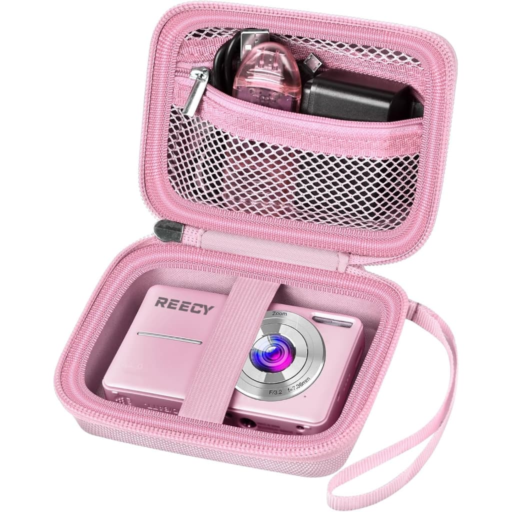 REECY Case para Câmera Digital - Compatível com VAHOIALD FHD, CAMKORY Point and Shoot, KODAK PIXPRO FZ45 - Case para CCD