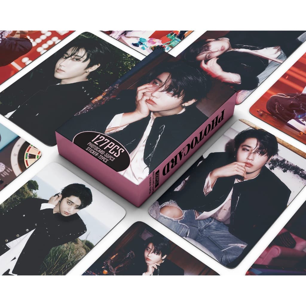 127 Unidades/Caixa Stray Kids Solo HAN Photocards Fazer Cartão De Coleção