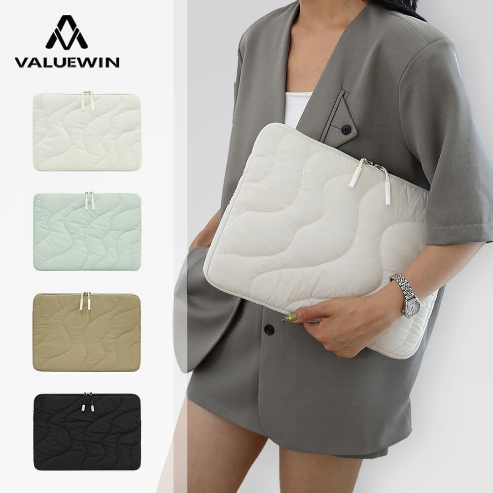 Capa Puffy para Notebook 13 14 Polegadas Case Acolchoado MacBook Air Pro