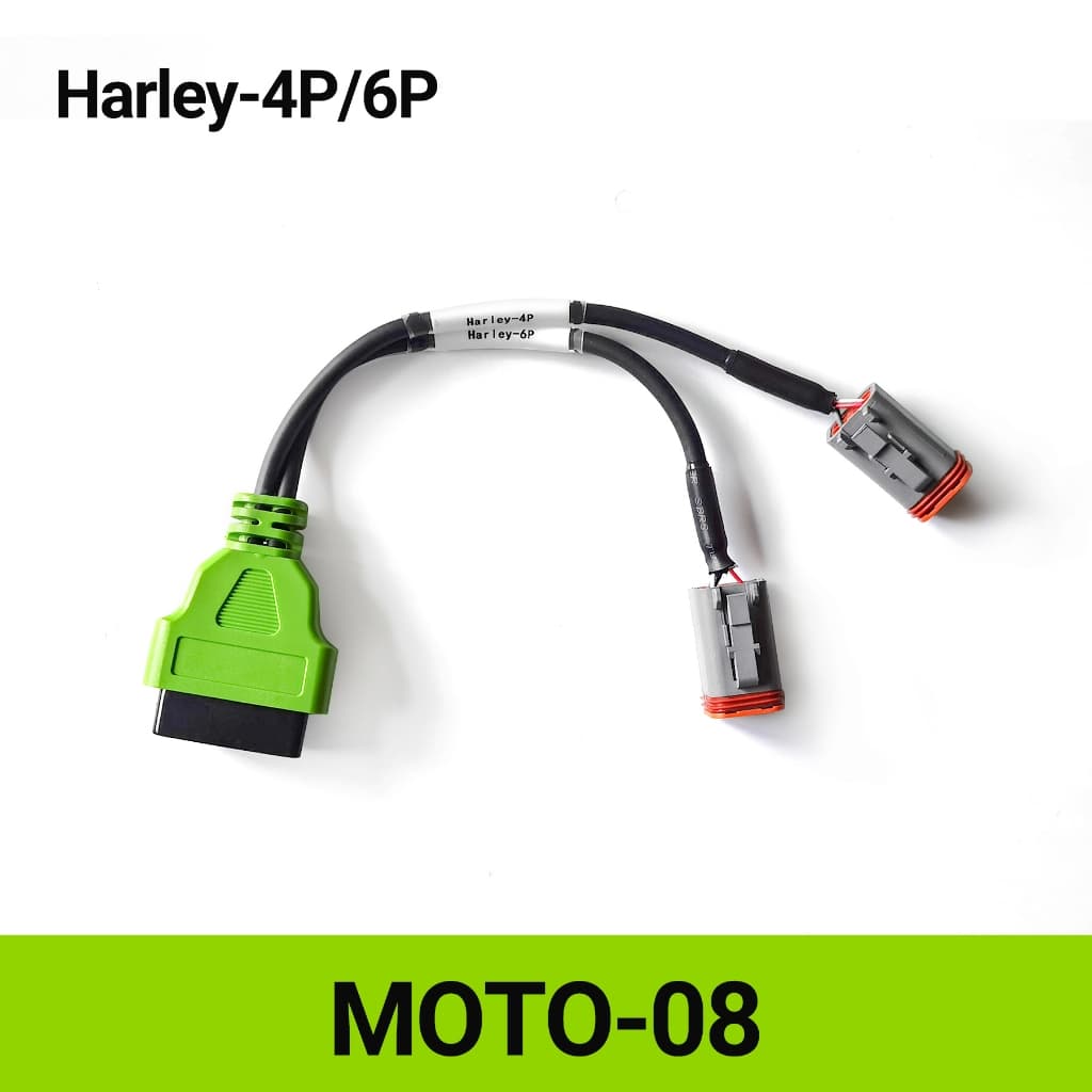 Cabo De Diagnóstico De Motocicleta MOTO-08 Para Linha De Conexão Harley 4PIN/6PIN DB15PIN