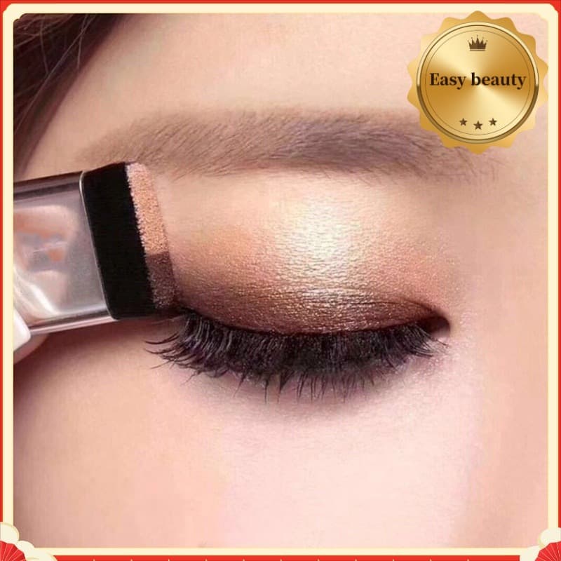 DNM Sombra Feminina De 3 Segundos Maquiagem Rápida De Gradação De Cor Dupla Fácil De Usar Paleta De Sombras À Prova D'ág