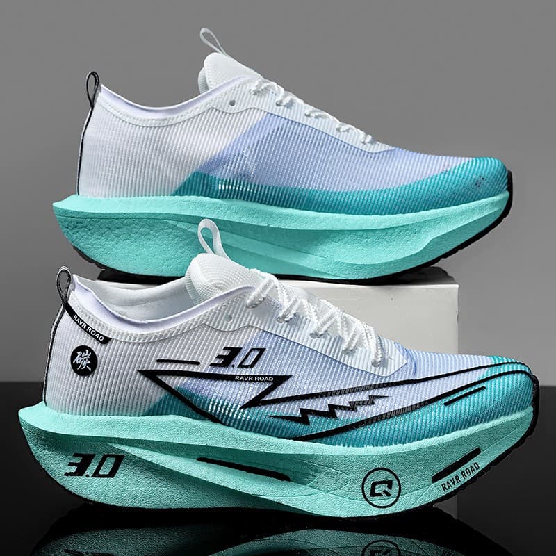 Verão Respirável Esportes Placa De Carbono Tênis De Corrida Masculino , Feminino , Sola Macia Infantil