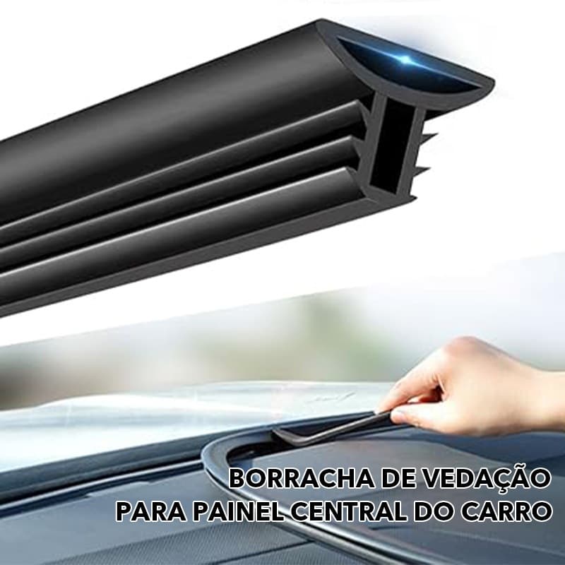 Fita de Vedação Universal, 1,6m | Para Selagem e Isolamento do Painel de Carro | Reduz Vibração, Ruído e Poeira